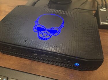 NUC11PHKi7C レビュー！実用的で高グラフィックス搭載の超小型ゲーミングPC